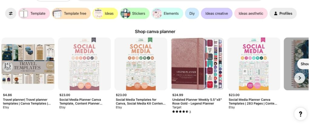 sell products via pinterest